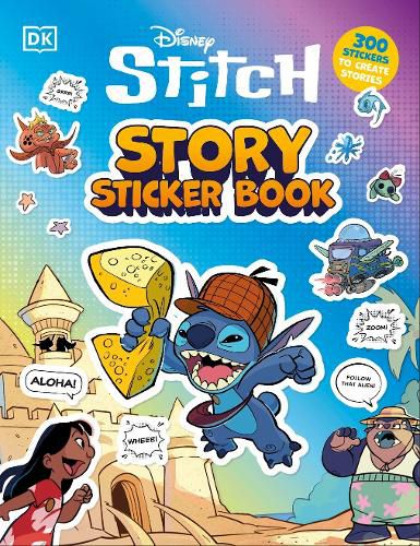 Cover image for Disney Stitch Story Sticker Book