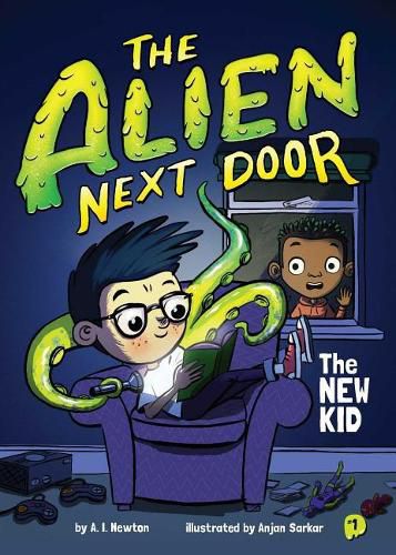 Cover image for The Alien Next Door 1: The New Kid