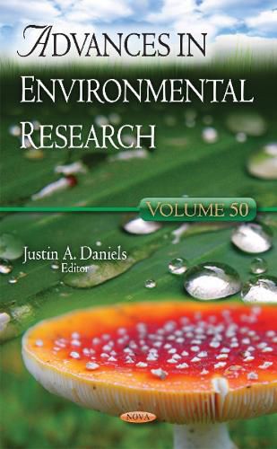 Cover image for Advances in Environmental Research: Volume 50