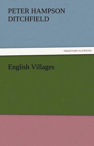 Cover image for English Villages