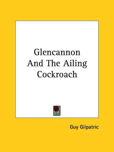 Cover image for Glencannon and the Ailing Cockroach