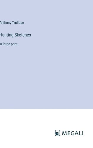 Cover image for Hunting Sketches
