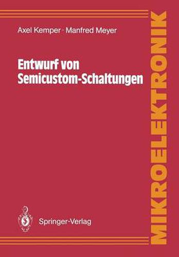 Cover image for Entwurf Von Semicustom-Schaltungen