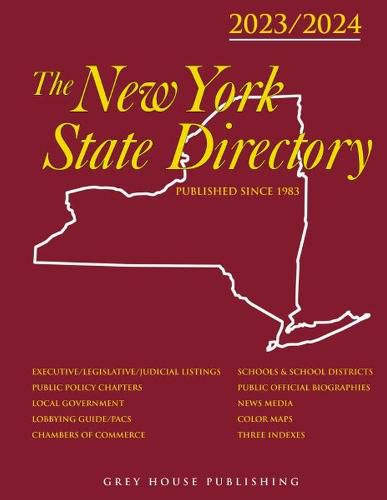 Cover image for New York State Directory, 2023/24