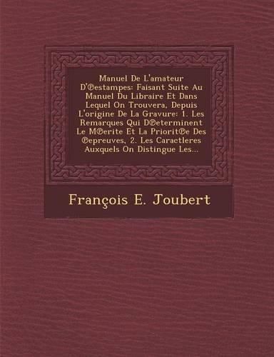 Cover image for Manuel de L'Amateur D' Estampes