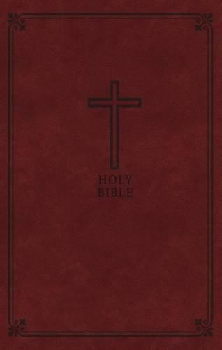 Cover image for KJV, Deluxe Gift Bible, Leathersoft, Brown, Red Letter, Comfort Print: Holy Bible, King James Version