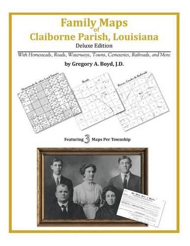 Cover image for Family Maps of Claiborne Parish, Louisiana