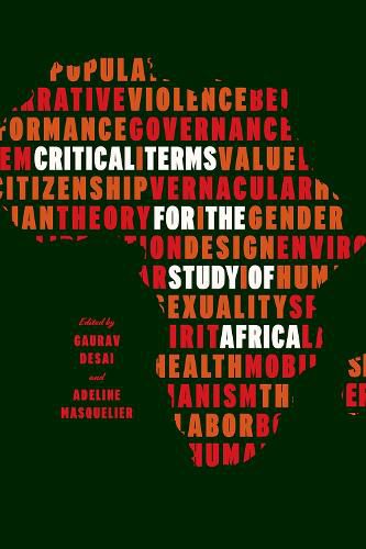 Cover image for Critical Terms for the Study of Africa