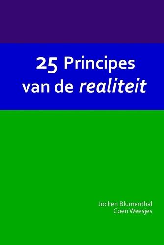 Cover image for 25 Principes van de realiteit