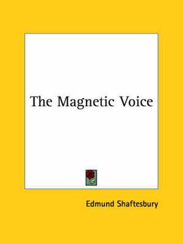 Cover image for The Magnetic Voice