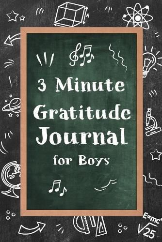 Cover image for 3 Minute Gratitude Journal for Boys