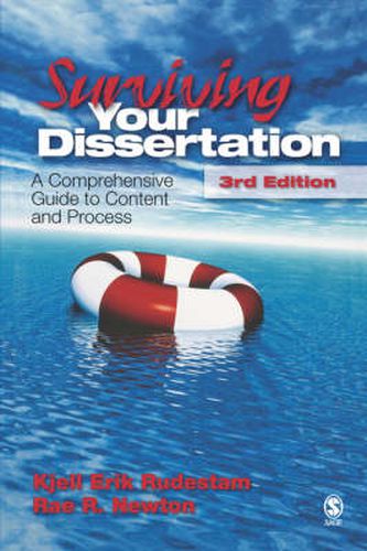 Cover image for Surviving Your Dissertation: A Comprehensive Guide to Content and Process