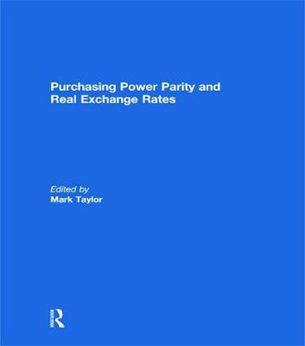 Cover image for Purchasing Power Parity and Real Exchange Rates