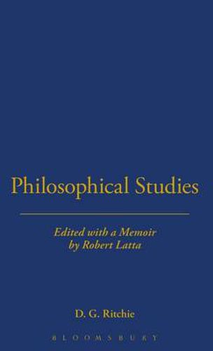 Cover image for Philosophical Studies