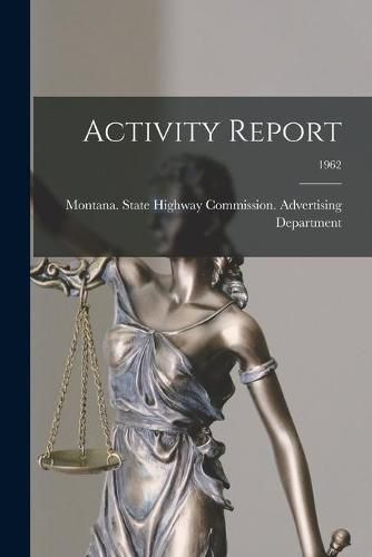 Cover image for Activity Report; 1962