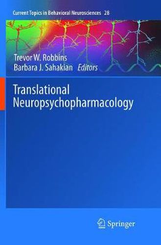 Cover image for Translational Neuropsychopharmacology