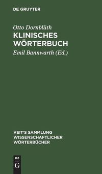 Cover image for Klinisches Woerterbuch