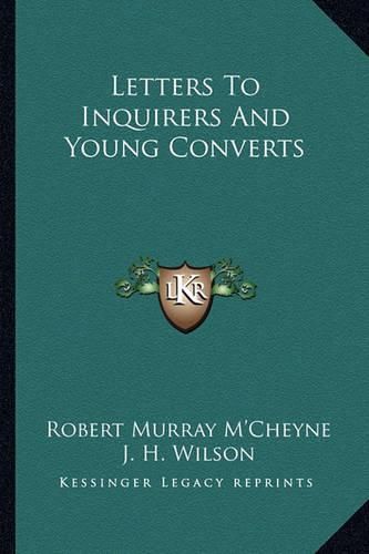 Letters to Inquirers and Young Converts