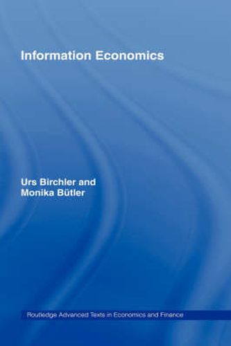 Cover image for Information Economics