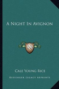 Cover image for A Night in Avignon