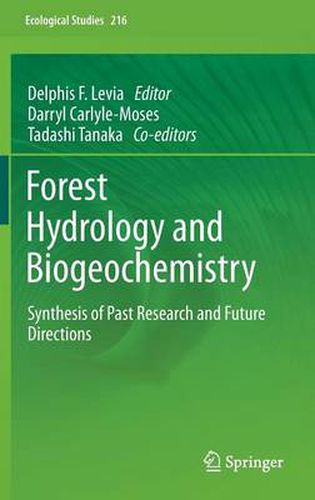 Cover image for Forest Hydrology and Biogeochemistry: Synthesis of Past Research and Future Directions