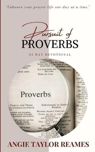 Cover image for Pursuit of Proverbs: 31 Day Devotional