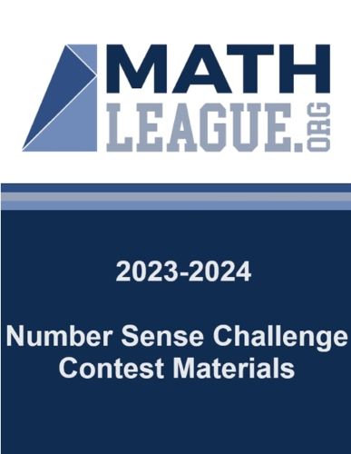 Cover image for 2023-2024 Number Sense Challenge Contest Materials