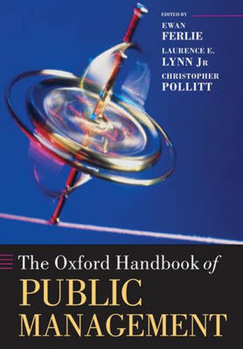 Cover image for Oxford Handbook of Public Management