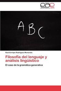 Cover image for Filosofia del lenguaje y analisis linguistico