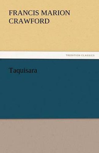 Cover image for Taquisara