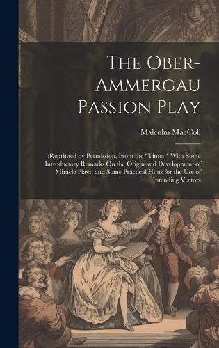 Cover image for The Ober-Ammergau Passion Play