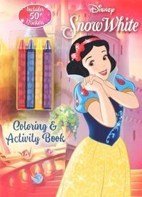 Cover image for Disney: Snow White Coloring with Crayons