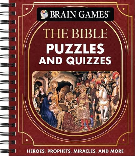 Cover image for Brain Games - Puzzles and Quizzes: The Bible