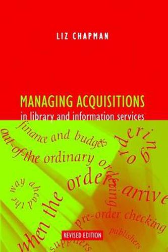 Cover image for Managing Acquisitions in Library and Information Services
