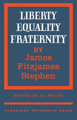 Cover image for Liberty, Equality, Fraternity