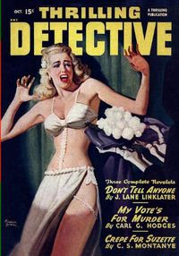 Cover image for Thrilling Detective, October 1948