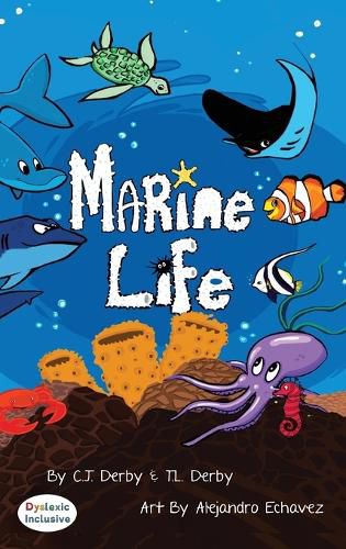 Cover image for Marine Life Dyslexic Edition