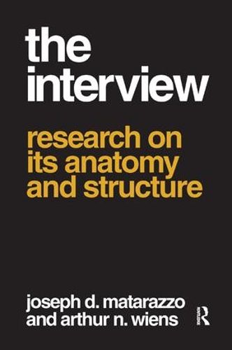 Cover image for The Interview: Research on Its Anatomy and Structure