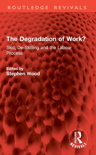 Cover image for The Degradation of Work?