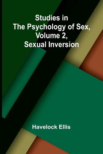 Cover image for Studies in the Psychology of Sex, Volume 2, Sexual Inversion