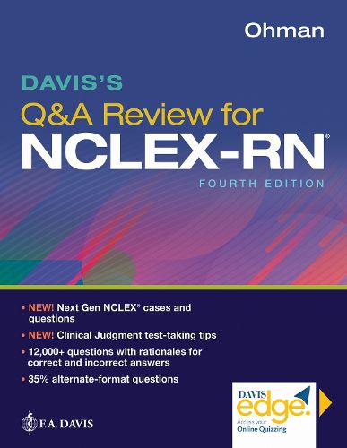 Cover image for Davis's Q&a Review for NCLEX-RN (R)