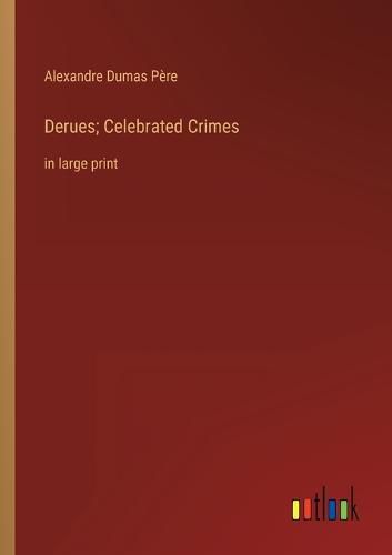 Cover image for Derues; Celebrated Crimes