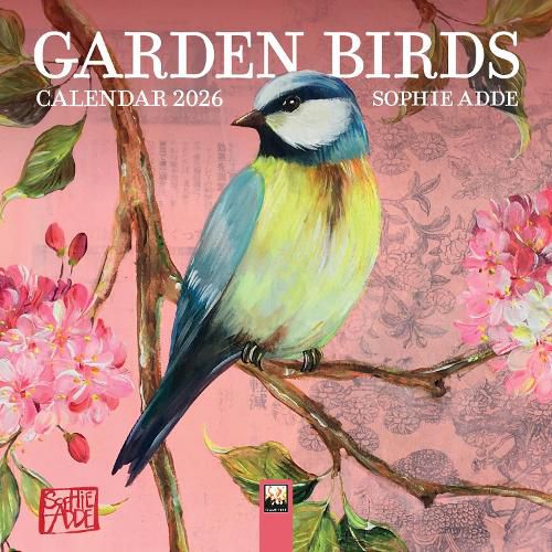 Cover image for Sophie Adde: Garden Birds Mini Wall Calendar 2026 (Art Calendar)