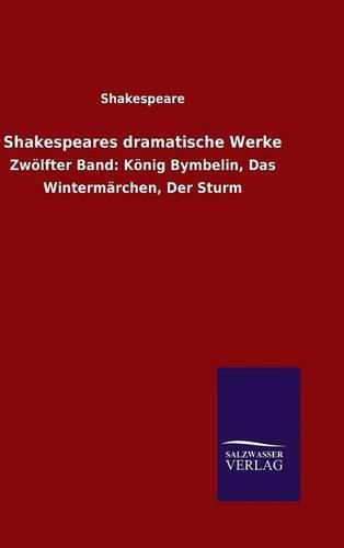 Cover image for Shakespeares dramatische Werke