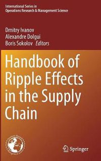 Cover image for Handbook of Ripple Effects in the Supply Chain