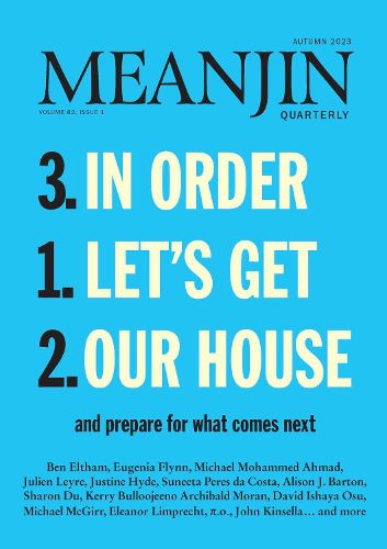 Cover image for Meanjin Vol 82, No 1