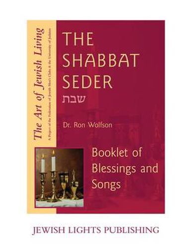 Cover image for Shabbat Seder: Booklet of Blessings and Songs