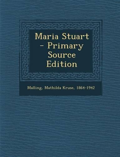 Cover image for Maria Stuart
