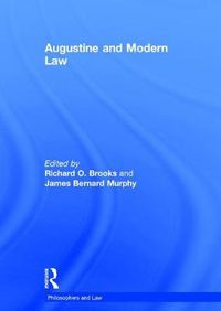 Cover image for Augustine and Modern Law