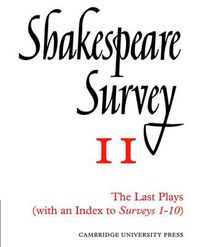 Cover image for Shakespeare Survey With Index 1-10